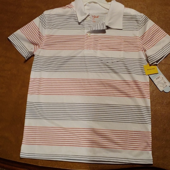 NWT Cat & Jack Stripped Polo - Picture 1 of 2